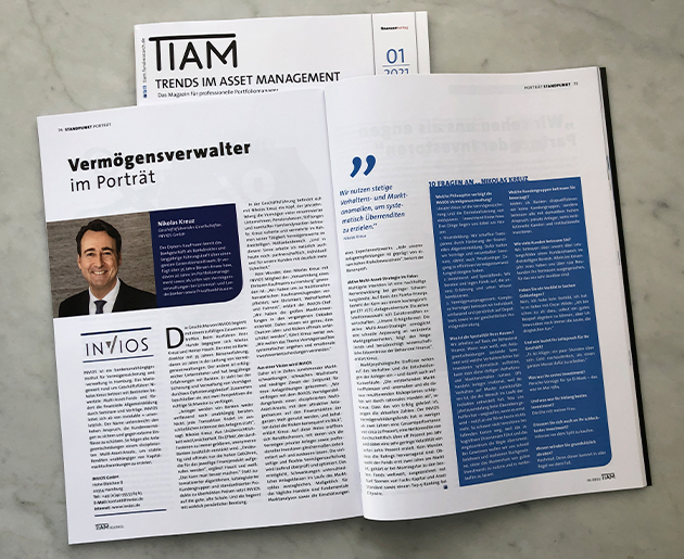 INVIOS in TIAM: „Wir nutzen stetige Verhaltens- und Marktanomalien, um systematisch Überrenditen zu erzielen.“
