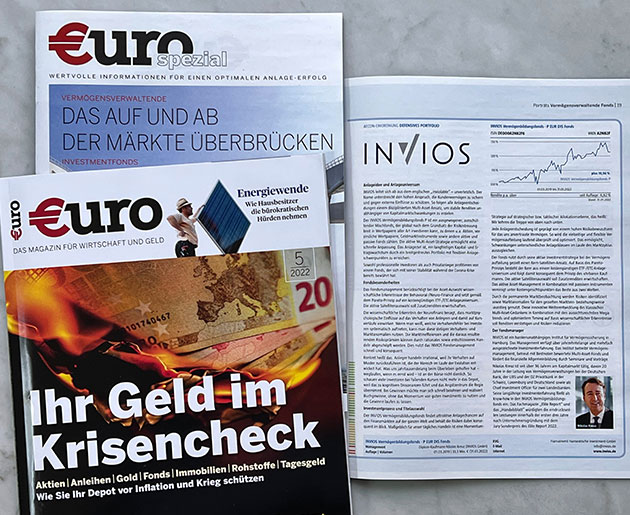 Mit dem INVIOS Vermögensbildungs-Fonds das Auf und Ab der Märkte überbrücken
