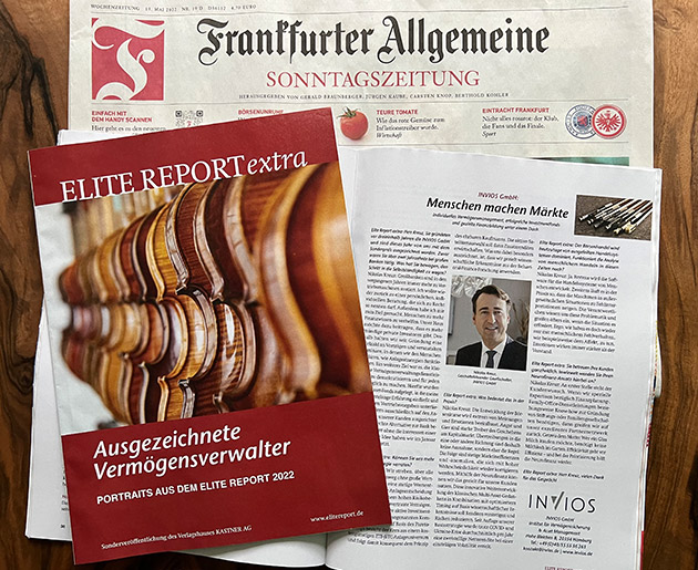 INVIOS im ELITE REPORT extra: „Menschen machen Märkte”